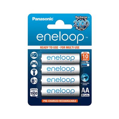 Panasonic Eneloop BK-3MCCE - 4ks nabíjacie batérie AA Eneloop NiMH/1,2V/1900mAh