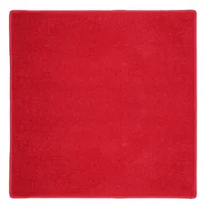 Vopi Kusový koberec Eton červený 15 štvorec - 150x150 cm