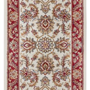 Hanse Home Collection koberce Kusový koberec Luxor 105643 Reni Cream Red - 80x240 cm