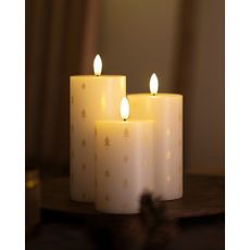 LED sviečky v súprave 3 ks (výška 15 cm) Sille – Sirius