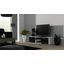 CAMA MEBLE Soho 140 tv stolík biela / čierny lesk