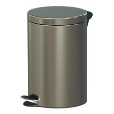 Alda Pedálový odpadkový kôš Freedom Fresh 12 l, nehrdz. oceľ mat, 12 l