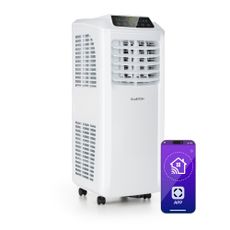 Klarstein Pure Blizzard Smart 7k, mobilná klimatizácia, 7 000 BTU/2,1 kW, A, diaľkový ovládač