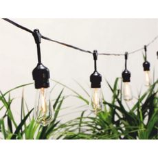 LED Solárna reťaz 10xLED/1,2V 600 mAh 5,94m IP44 teplá biela