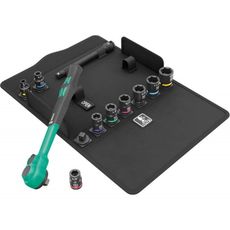 Wera 005531 Zyklop Comfort 3/8" račňa vrátane nástrčiek 1/4 ÷ 3/4", 8100 SB 13 (sada 11 dielov)