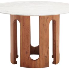 Livetastic JEDÁLENSKÝ STÔL, akácia, farba vlašského orecha, 120/76/120 cm