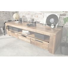 Skrinka pod TV Iron Craft 170cm Mango