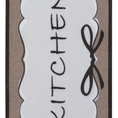 Hanse Home Behúň Cook & Clean 105728 Brown White Black - 50x150 cm