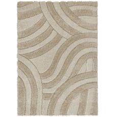 Flair Rugs Kusový koberec Indulgence Velvet Carved Natural - 160x230 cm