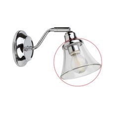 Rabalux - Náhradné sklo ANTOINE E14 pr. 11 cm
