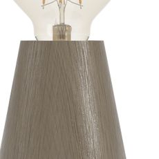 Eglo 44015 - Stolná lampa ASBY 1xE27/40W/230V hnedá