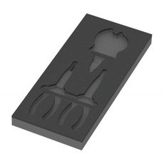 Wera 137381 Modul náradia - penová vložka 9881 pre kliešte Knipex Set 2 typ 9781. Bez náradia