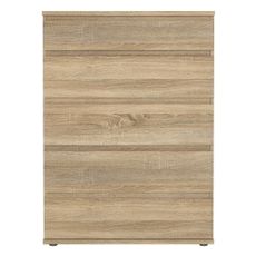 Vysoká komoda v dekore duba v prírodnej farbe 77x107 cm Nova – Tvilum