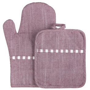 Kuchynská rukavica Denim Bordo