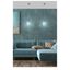 Modré LED závesné svietidlo so skleneným tienidlom Lukka – Candellux Lighting