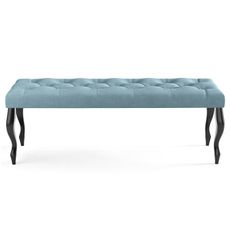 Lavica CHESTERFIELD 40x40 cm Modrá