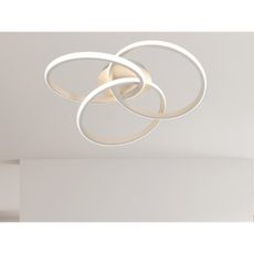 LED Stmievateľné stropné svietidlo LED/70W/230V 3000-6500K biela + diaľkové ovládanie