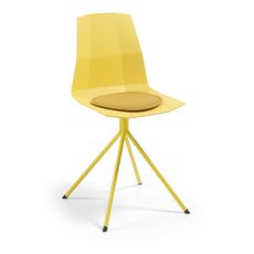 Žltý sedák Kave Home Stick
