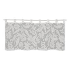 Bielo-sivá záclona 120x45 cm Calista – Sehlbach