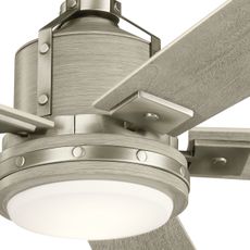 Kichler KLF-COLERNE-52-BN-LED Stmievateľný stropný ventilátor COLERNE 10W/230V+DO