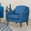 Kreslo Soli Berjer Dark Blue