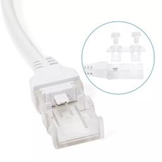 Aigostar - Napájací zdroj pre LED pásy 8 mm 600W/230V biela