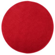 Vopi koberce Vianočný kusový koberec Eton červený kruh - 100x100 (priemer) kruh cm