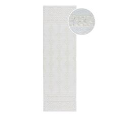 Krémovobiely behúň zo ženilky 60x240 cm Shyla – Flair Rugs