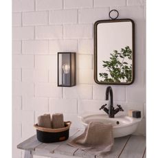 Eglo 99123 - Kúpeľňové nástenné svietidlo AMEZOLA 1xE27/60W/230V IP44