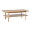 Konferenčný stolík s doskou v dubovom dekore v prírodnej farbe 60x120 cm Ponza – Unique Furniture