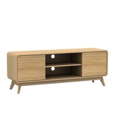 TV stolík v dekore duba v prírodnej farbe 140x53 cm Cassie - Støraa