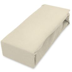 Plachta jersey s gumičkou 200x220 krémová