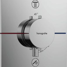 Vaňová batéria Hansgrohe ShowerSelect Comfort E bez podomietkového telesa chróm 15572000