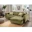 Livetastic ROHOVÁ SEDACIA SÚPRAVA, textil, zelená