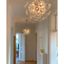 ByRydens 4200440-7002 - Luster na lanku GROSS 8xG9/4W/230V číra