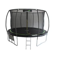 LEAN Sport Trampolína LEAN Sport Max 426 cm -  čierno-zelená