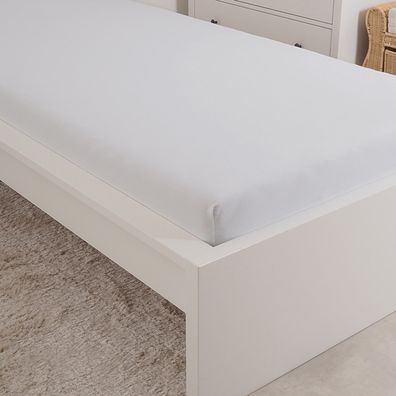 4Home jersey prestieradlo Premium biela, 180 x 200 cm