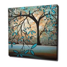 Wallity Obraz na plátne Bird dream KC078 45x45 cm