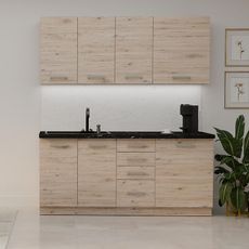 Kuchynská linka Bordeaux 180 cm bez pracovnej dosky