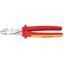 Výkonné bočné frézy 250 mm KNIPEX 74 06 250 - 1000 V. Chrómované, viaczložkové VDE puzdrá