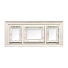 Krémový plastový rámček 70x31 cm Vintage – Premier Housewares
