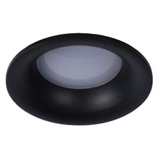 Lucide09923/01/30-Kúpeľňové podhľadové svietidlo ZIVA 1xGU10/50W/230V IP44 čierna