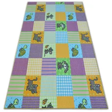 Dywany Lusczow Detský kusový koberec PETS modro-fialový, velikost 200x250