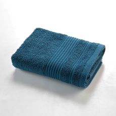Tmavomodrý froté bavlnený uterák 50x90 cm Tendresse – douceur d'intérieur