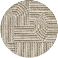 Béžový okrúhly koberec ø 160 cm Art – Ayyildiz Carpets