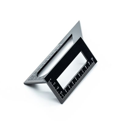 Japonské pokosové pravítko SK11 45 + 90 ° + 135 ° z polykarbonátu