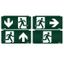 Aigostar - LED Núdzové svietidlo EMERGENCY EXIT LED/3,6W/230V 6500K 500mAh