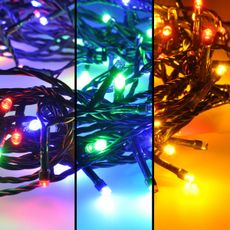 Solight 1V101-M-1 - LED Vianočná reťaz 100xLED/8 funkcií 13m IP44 multicolor