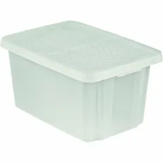 Curver Úložný box Essentials s vekom 45 l, číra, 45 l