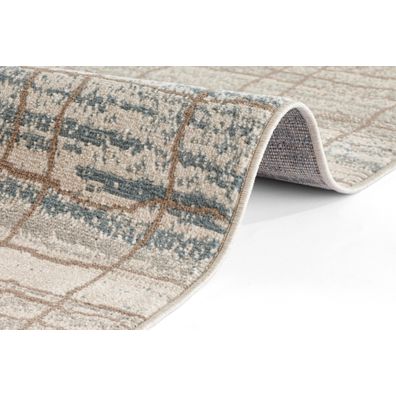 Hanse Home , Kusový koberec Terrain 105601 Jord Cream Blue, 80x120, béžová, obývacia izba